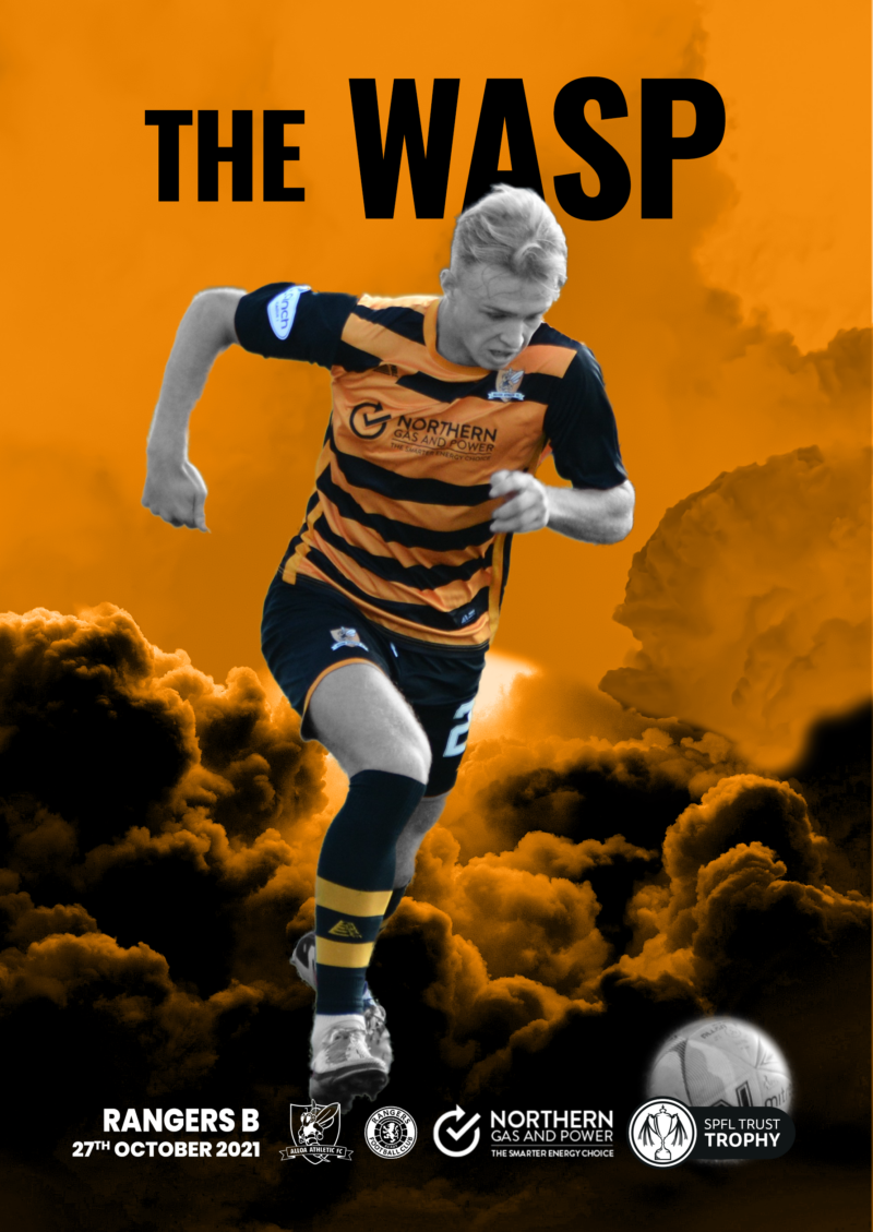 Rangers B Programme - Alloa Athletic FC