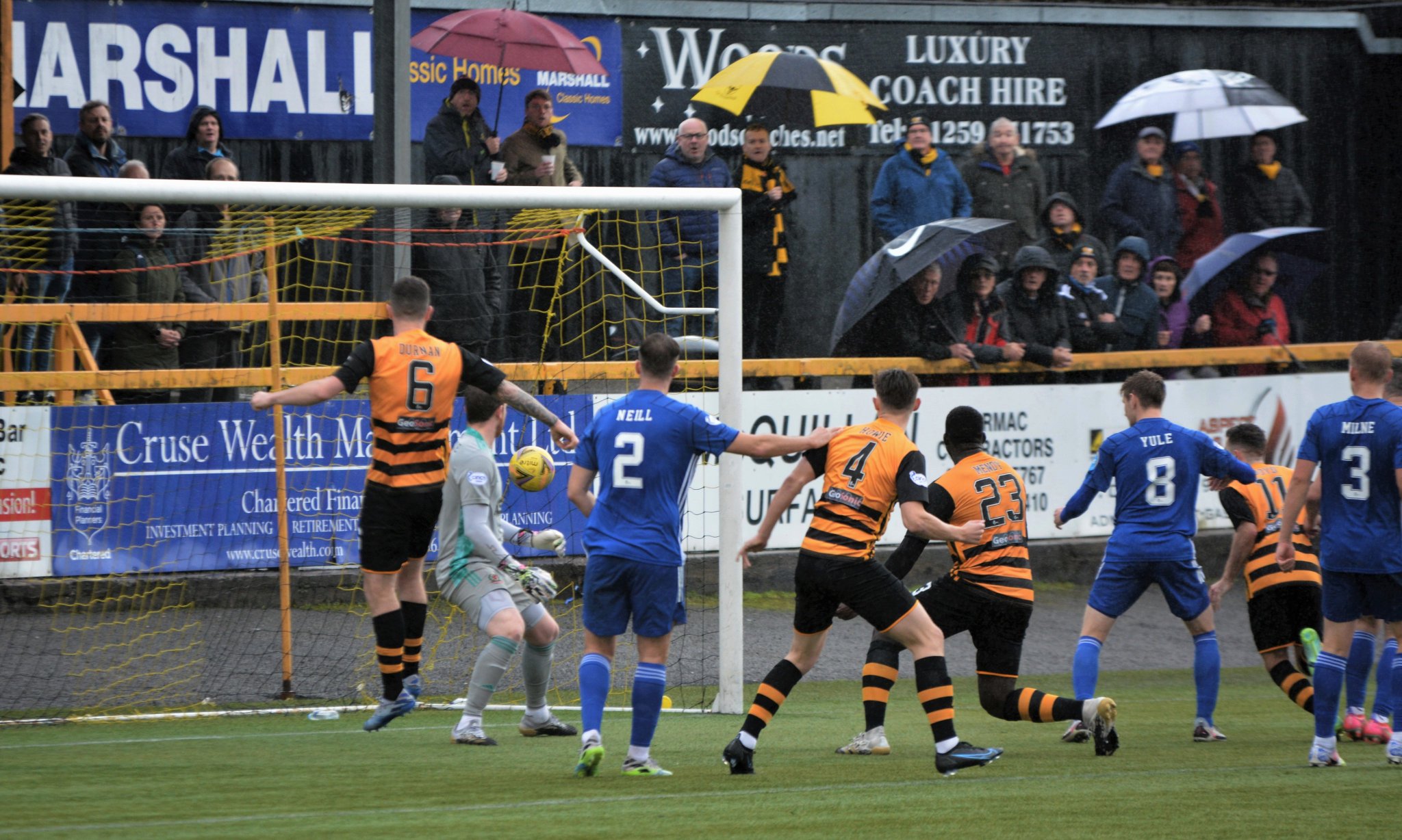 Alloa 1 3 Cove Rangers Alloa Athletic FC