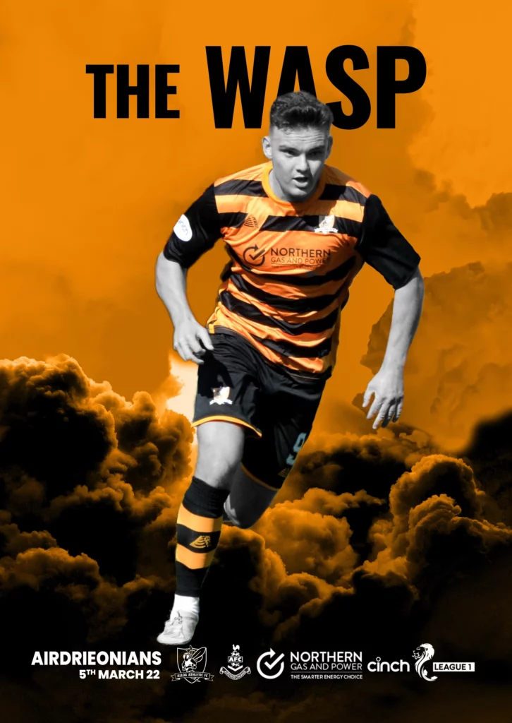 Programme - Alloa vs Airdrieonians - 5.03.22