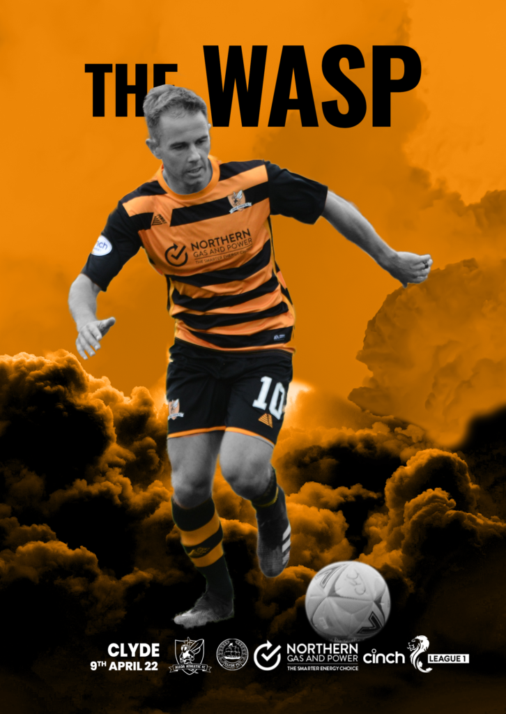 Programme - Alloa vs Clyde - 09.04.22