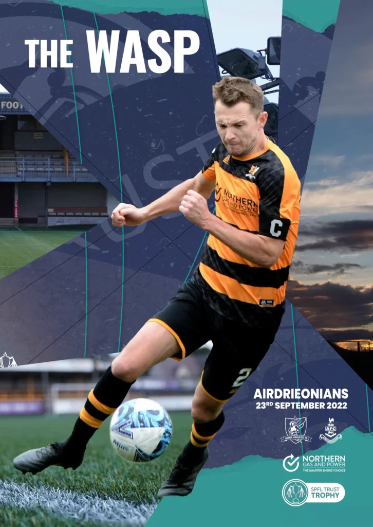 Programme - Alloa vs Airdrieonians 23.09.22