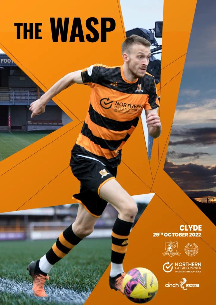 Programme - Alloa vs Clyde 29.10.22