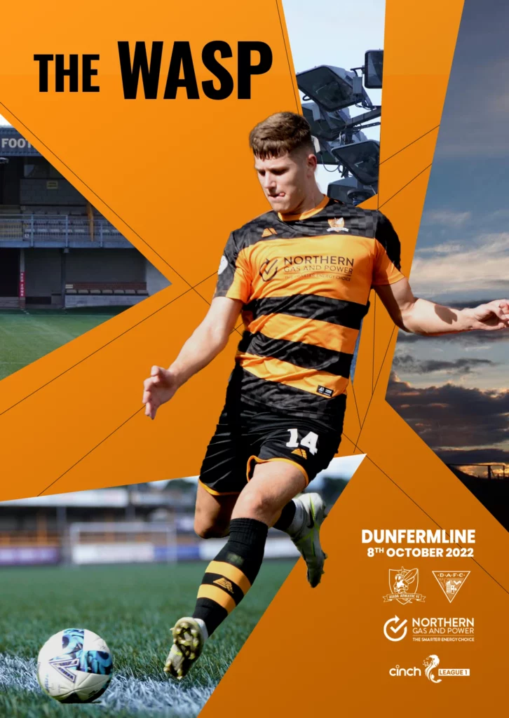 Programme - Alloa vs Dunfermline 08.10.22