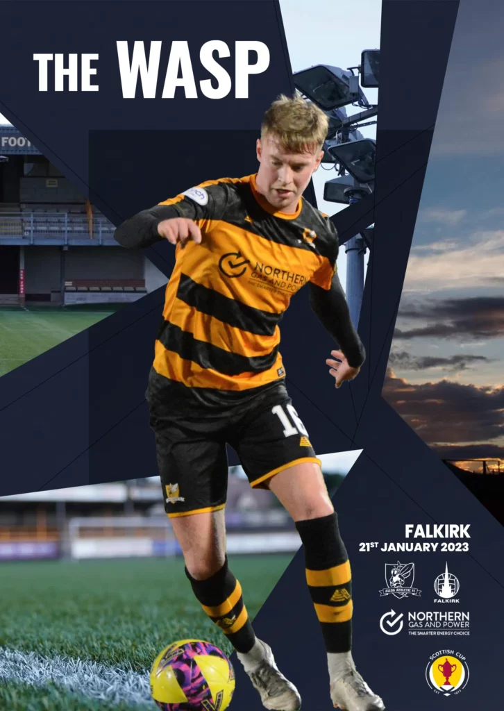 Programme - Alloa vs Falkirk 21.01.23