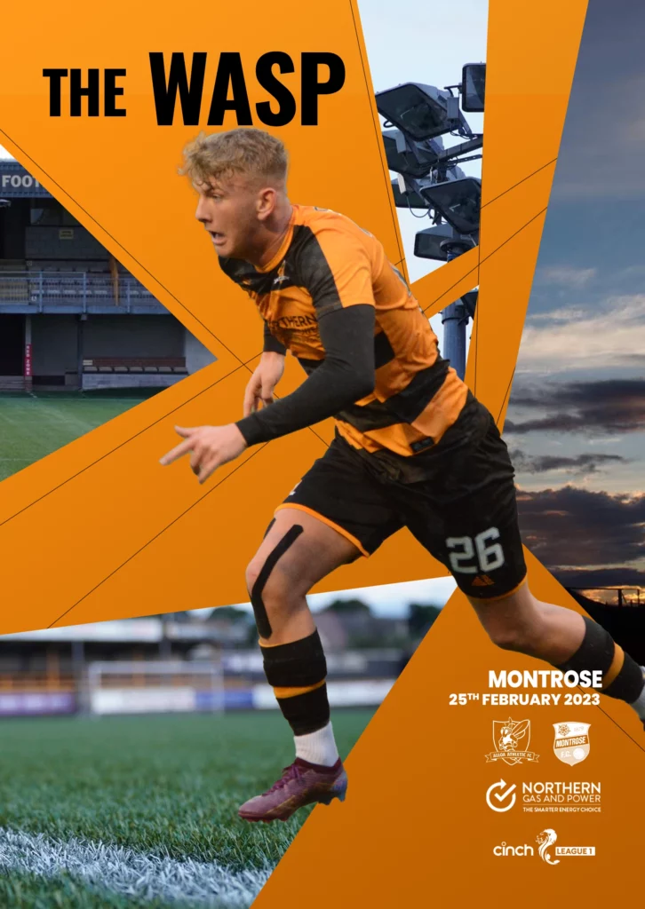 Programme - Alloa vs Montrose 25.02.23