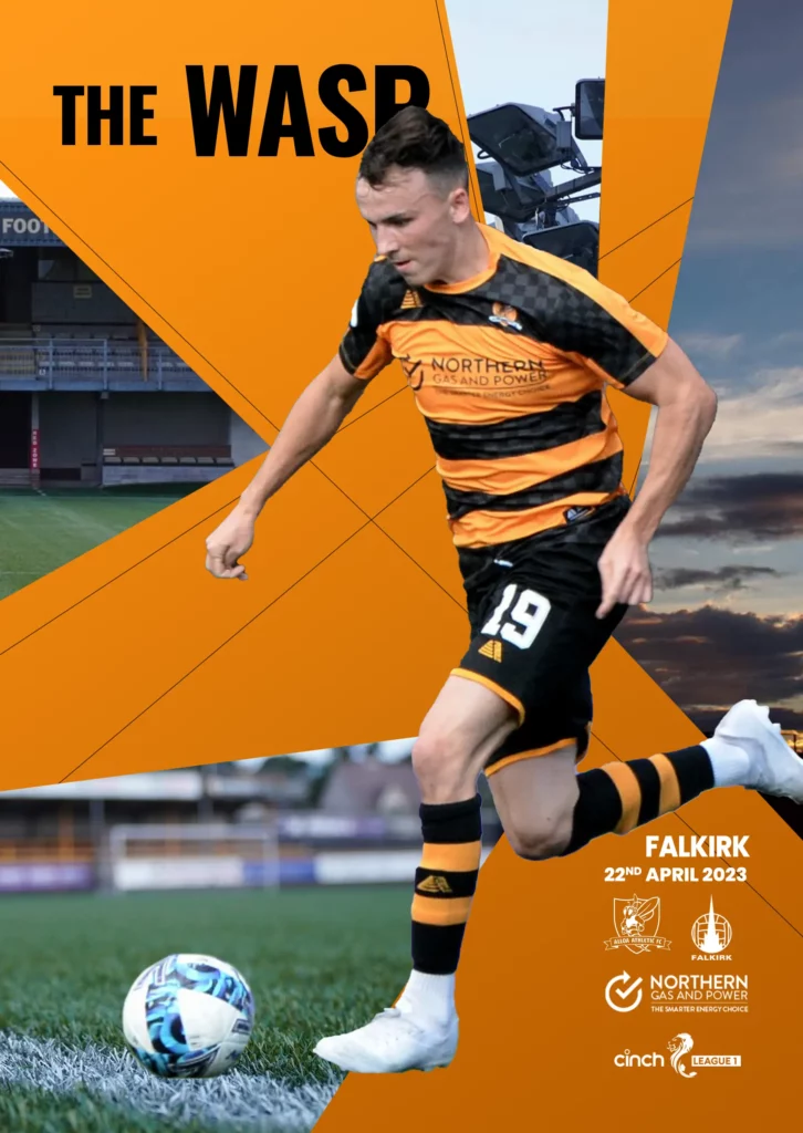 Programme - Alloa vs Falkirk 22.04.23