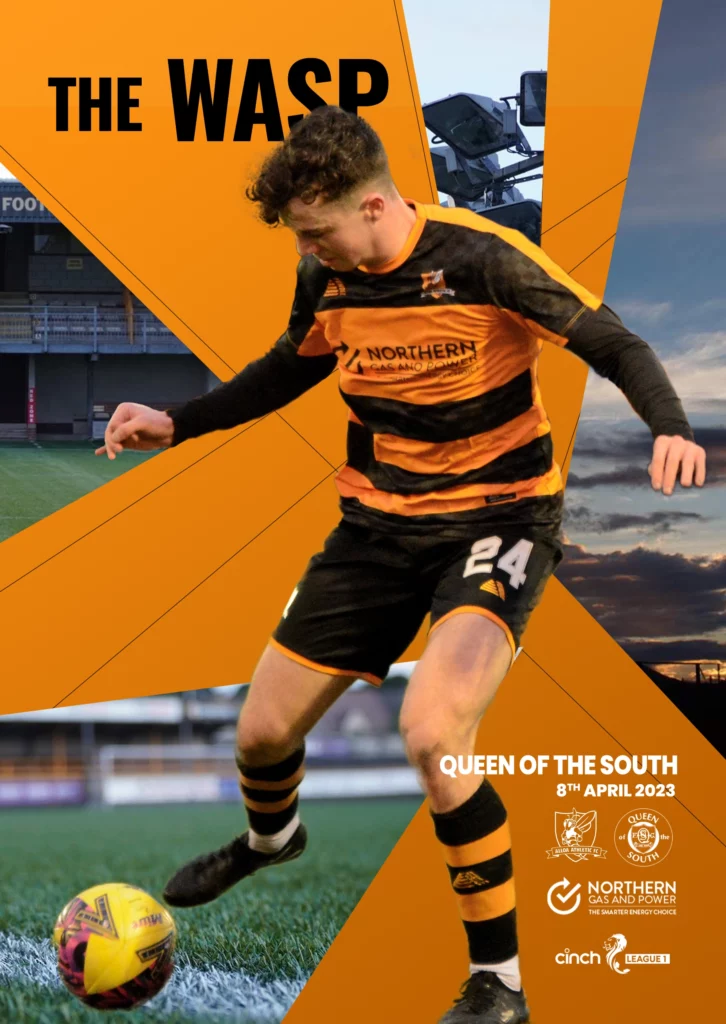 Programme - Alloa vs Queen of the South 08.04.23