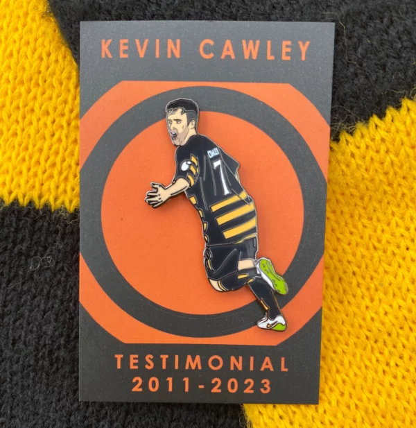 Kevin Cawley Limited Edition Pin Badge