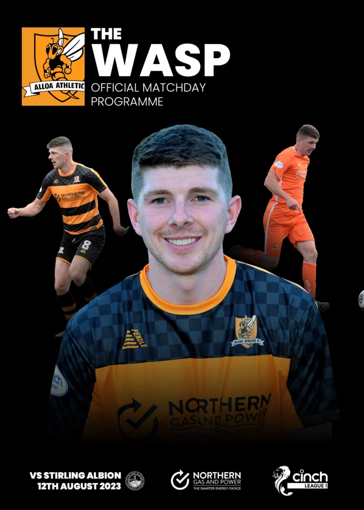 Programme - Alloa vs Stirling 12.08.23