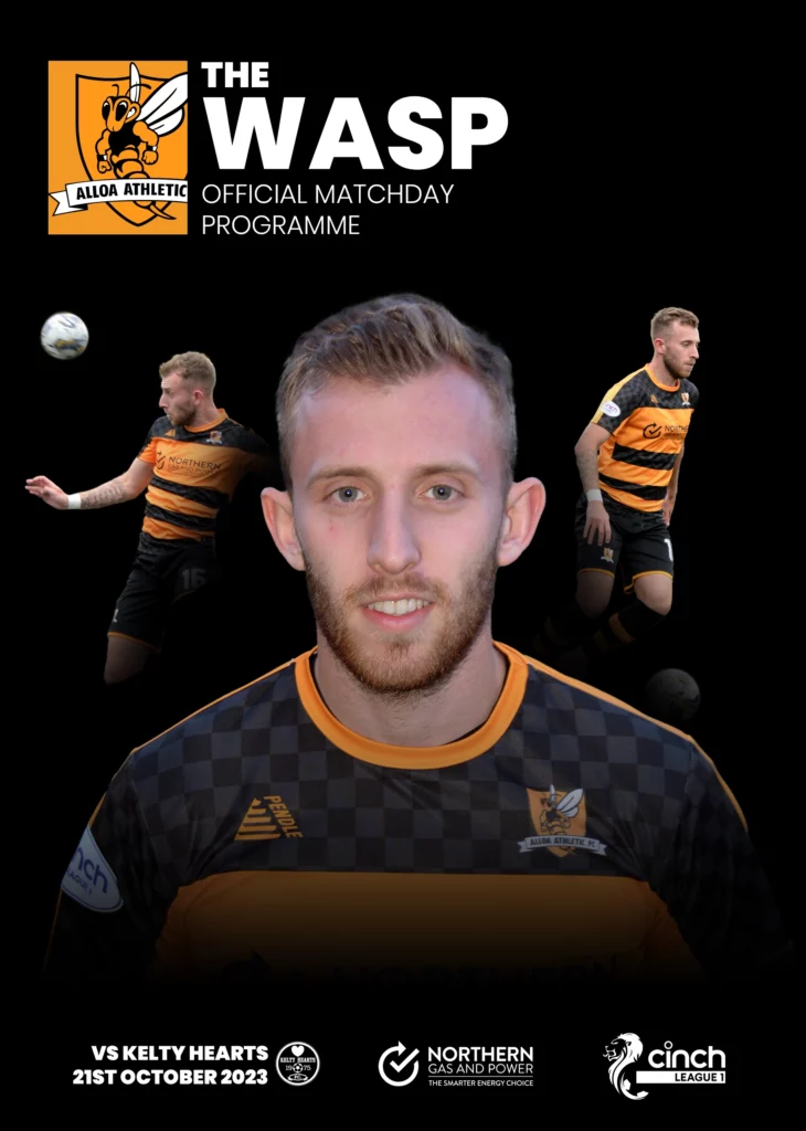 Programme - Alloa vs Kelty Hearts 21.10.23