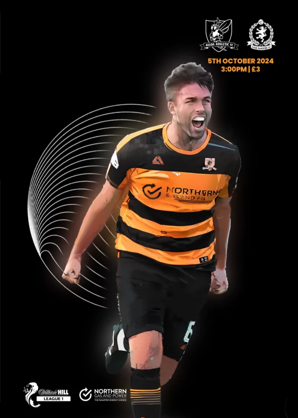 Programme - Alloa vs Cove 05.10.24
