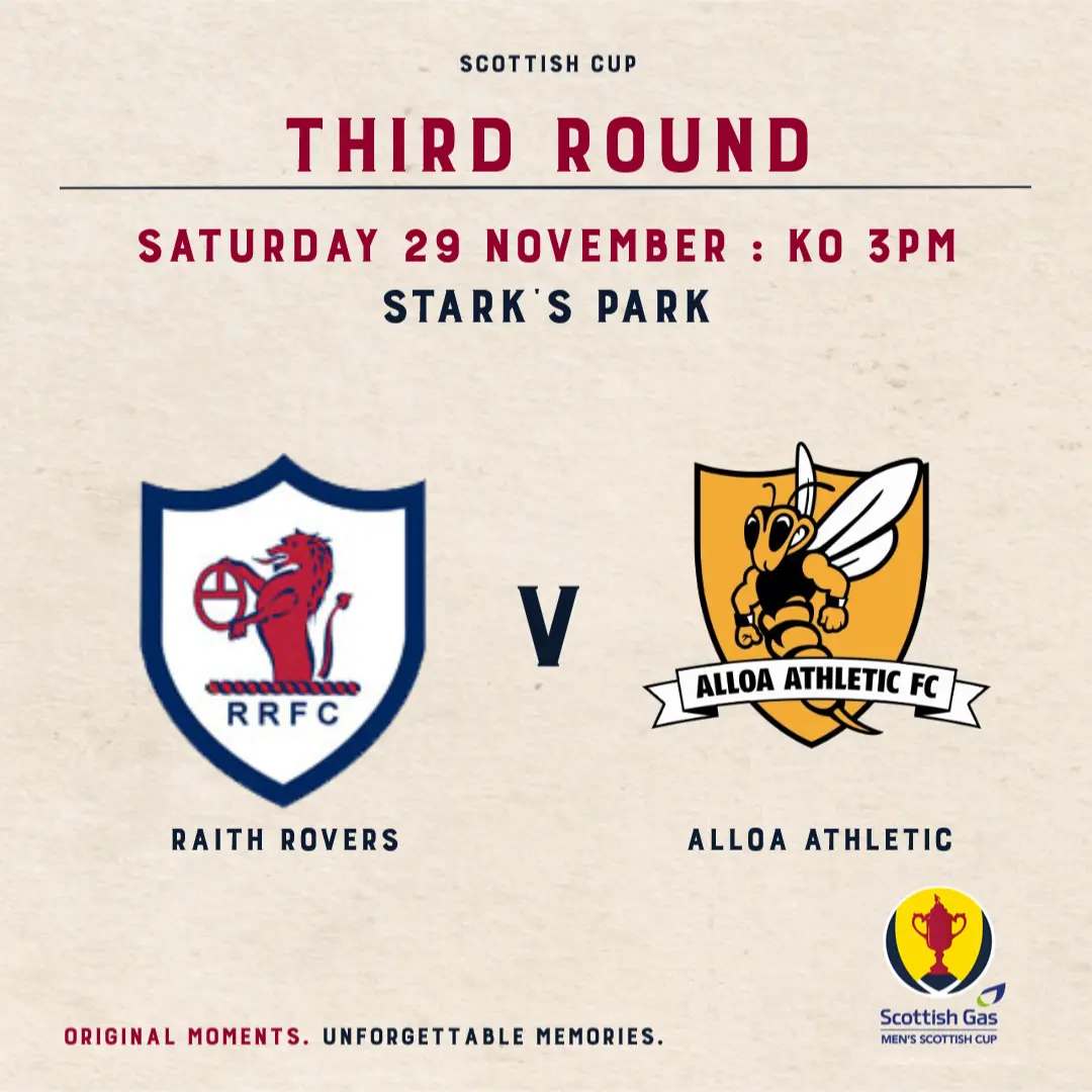 Scottish Gas Scottish Cup R3 Draw