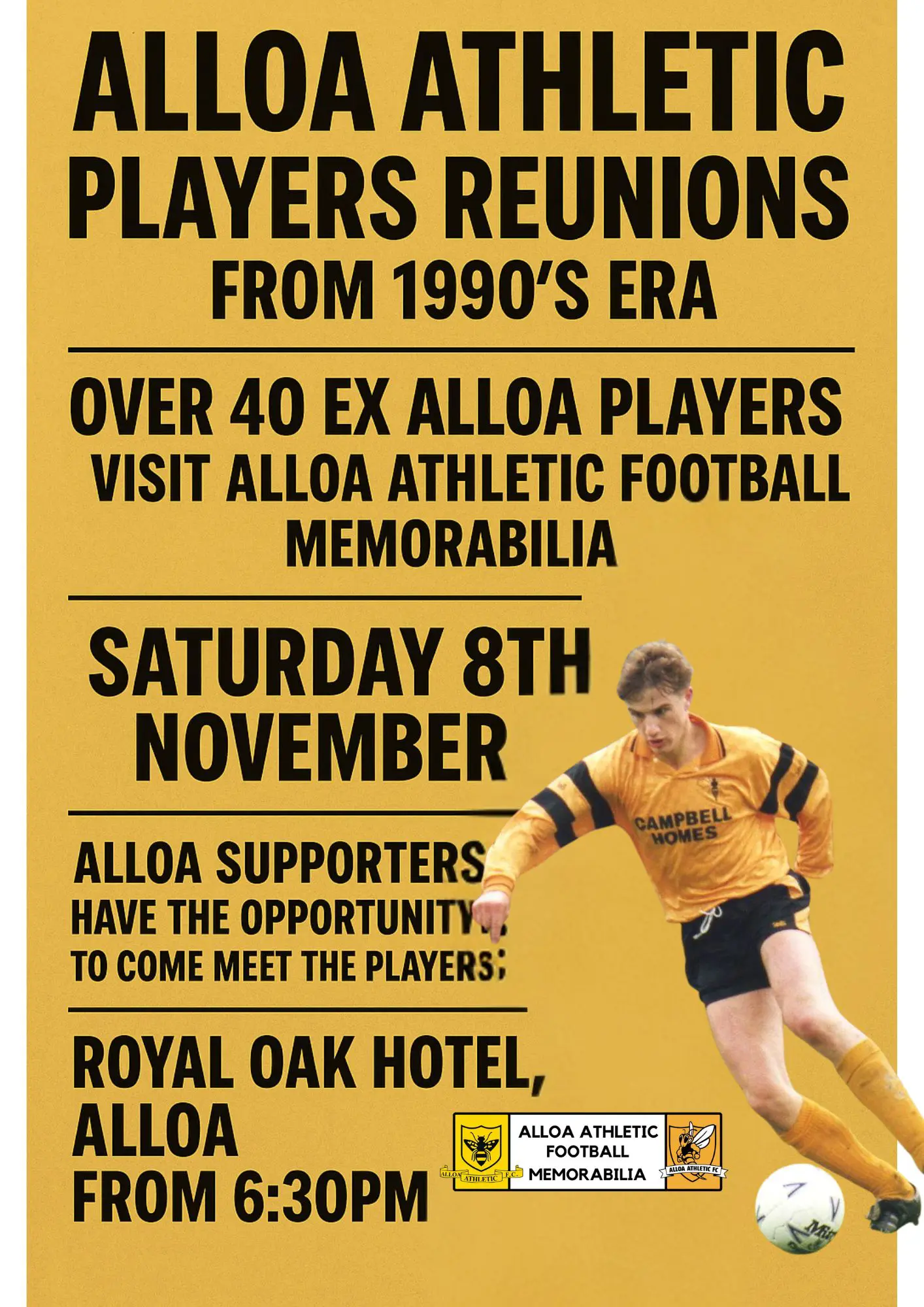 Upcoming Alloa Athletic Events